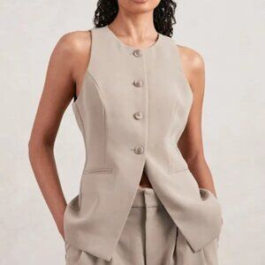 Good American Sculpted  Vest  NWT